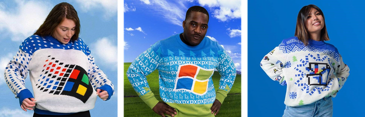 微软推出新款圣诞节“丑毛衣”，以扫雷游戏为主题